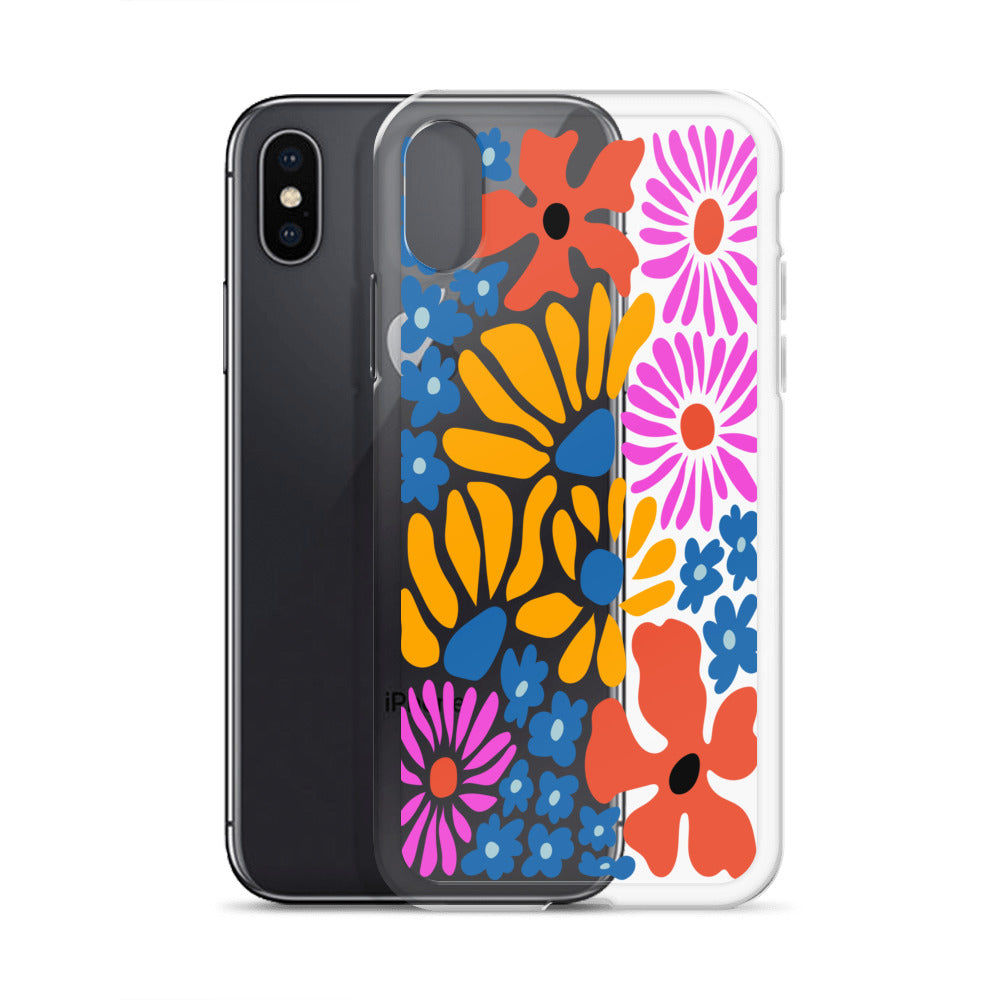 Colorful Flower Garden iPhone Case