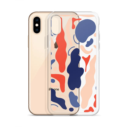 Abstract Shapes Modern iPhone Case