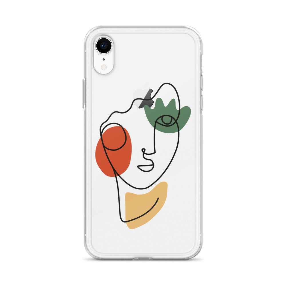 Picasso Line Art iPhone Case