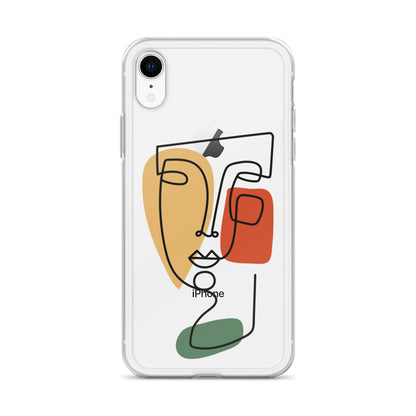 Line Art Picasso Artwork iPhone Case