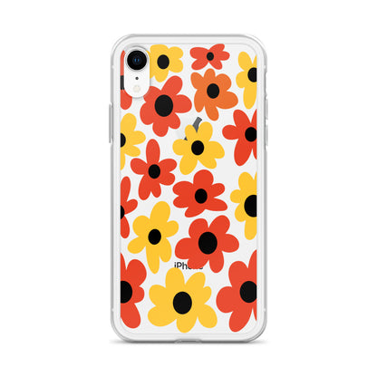 60s Flowers iPhone Case