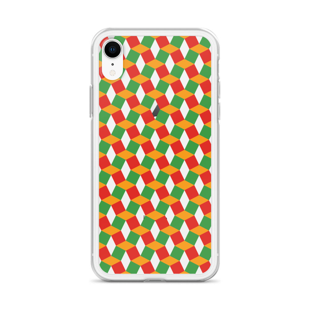 Geometric Reggae iPhone Case