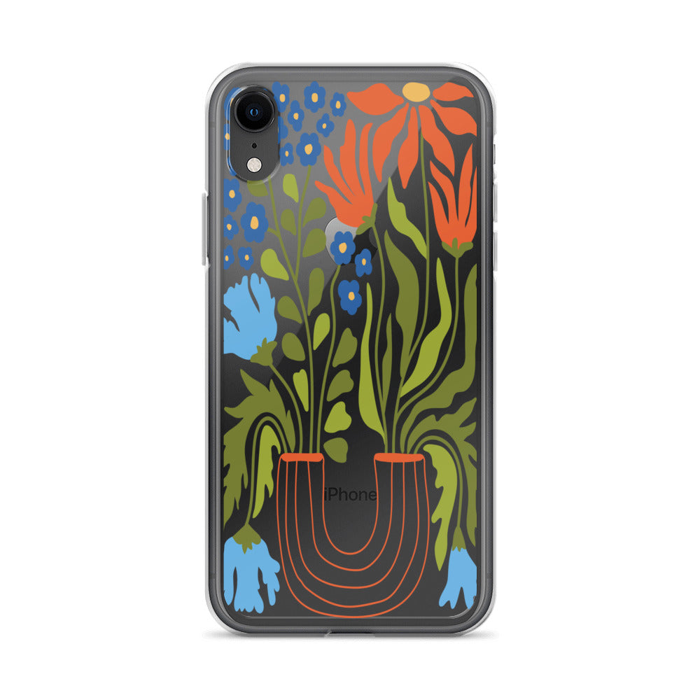 Unique Floral Design iPhone Case