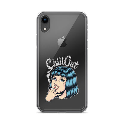 Chill Out, Pulp Fiction Clear iPhone Case