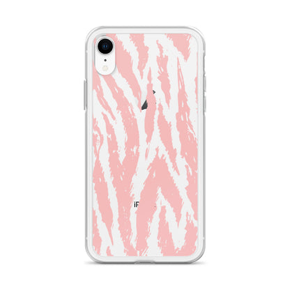 Pink Zebra, Animal Pattern iPhone Case