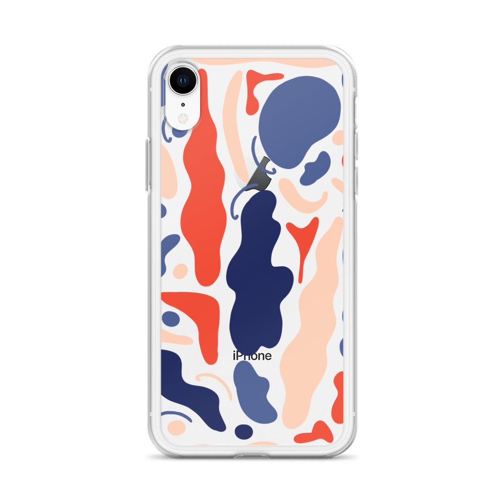 Abstract Shapes Modern iPhone Case