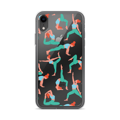 Yoga Lover Clear iPhone Case