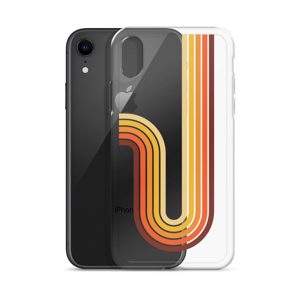 Retro 70s Geometric iPhone Case