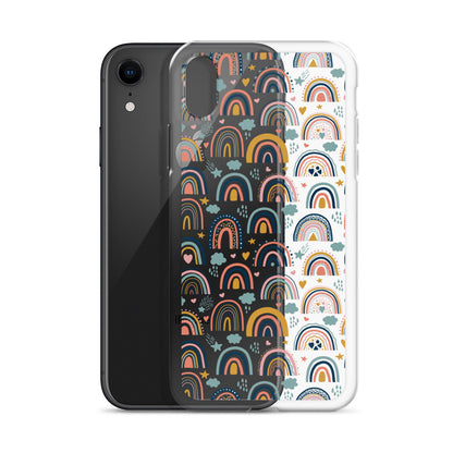 Cute Rainbows Pastel iPhone Case