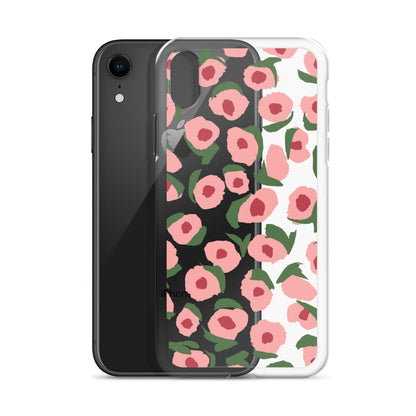 Pink Vintage Floral iPhone Case