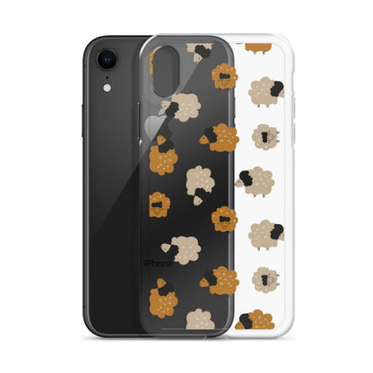 Cute Boho Sheeps iPhone Case