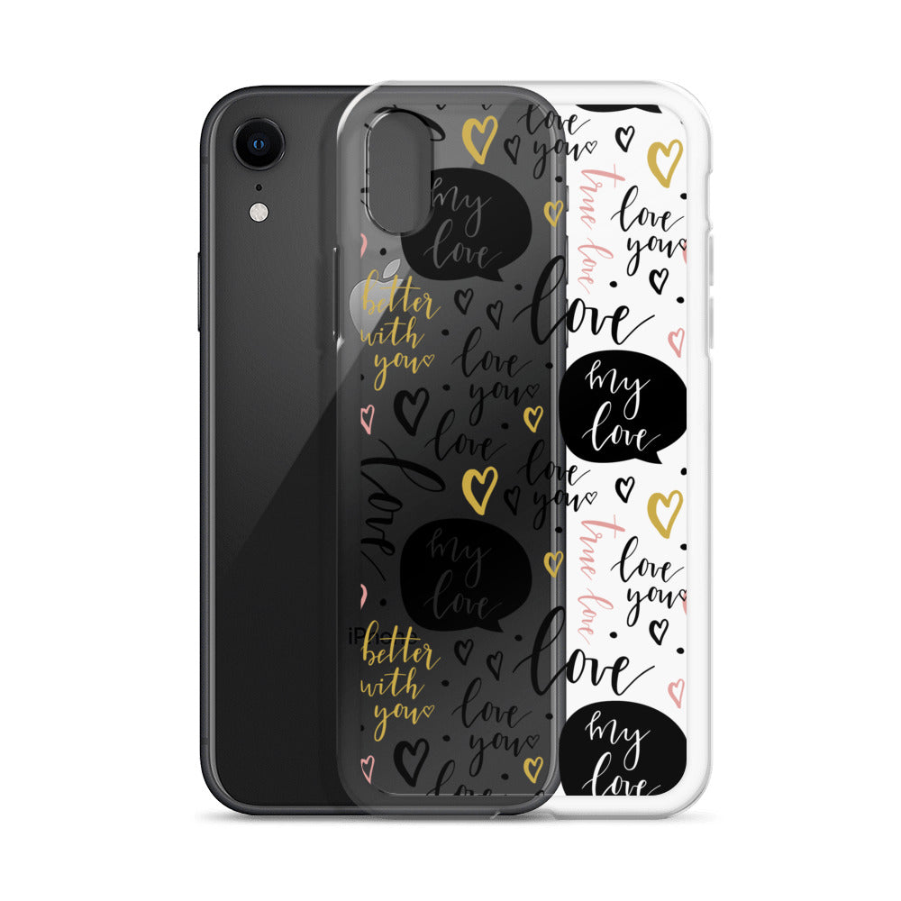 My Love iPhone Clear Case - HypeSheriff