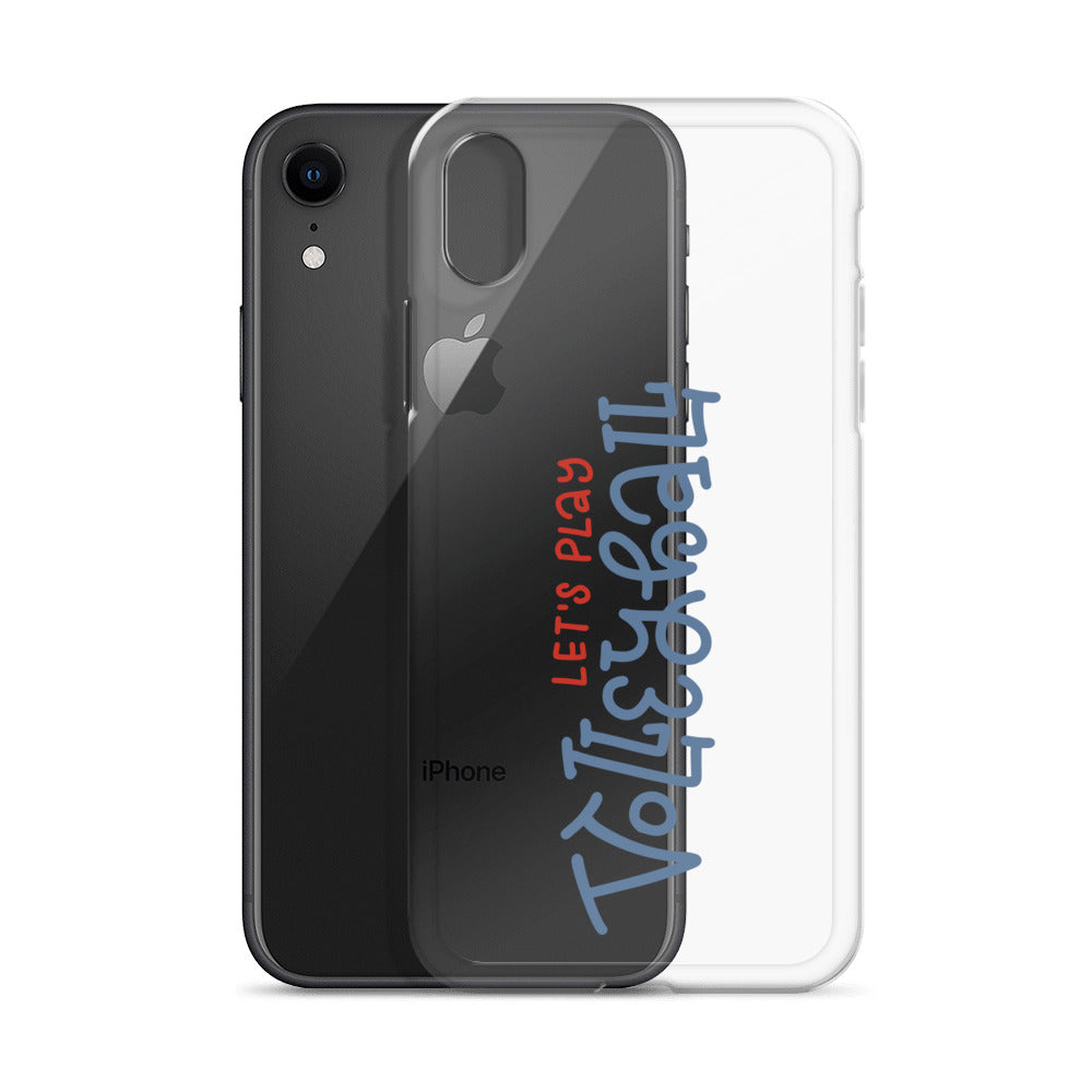 Let's Play Volleyball iPhone Case