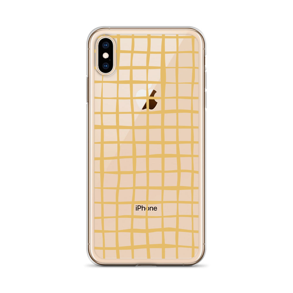 Retro Yellow iPhone Case