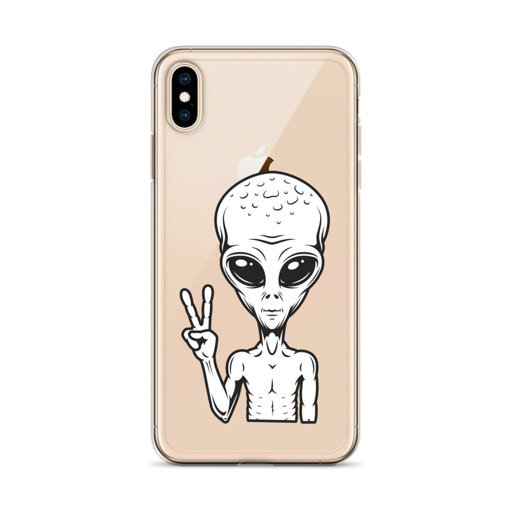 Funny Alien iPhone Case