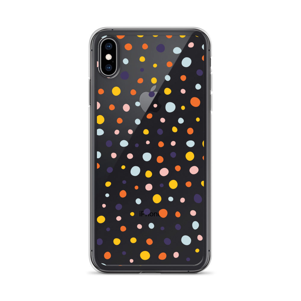 Colorful Dots Abstract iPhone Case