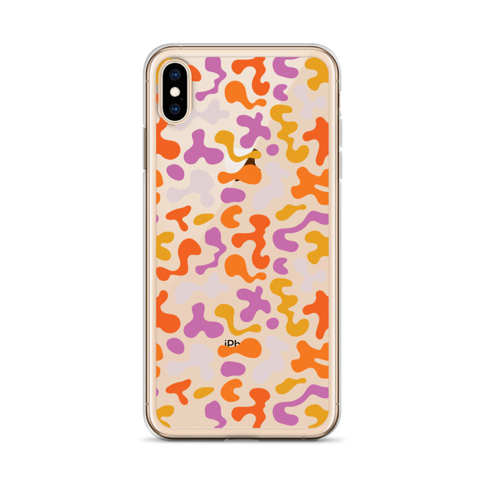 Modern Abstract iPhone Clear Case - HypeSheriff