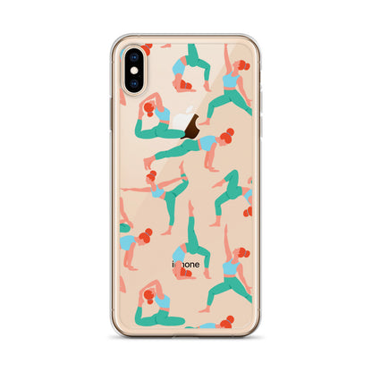 Yoga Lover Clear iPhone Case