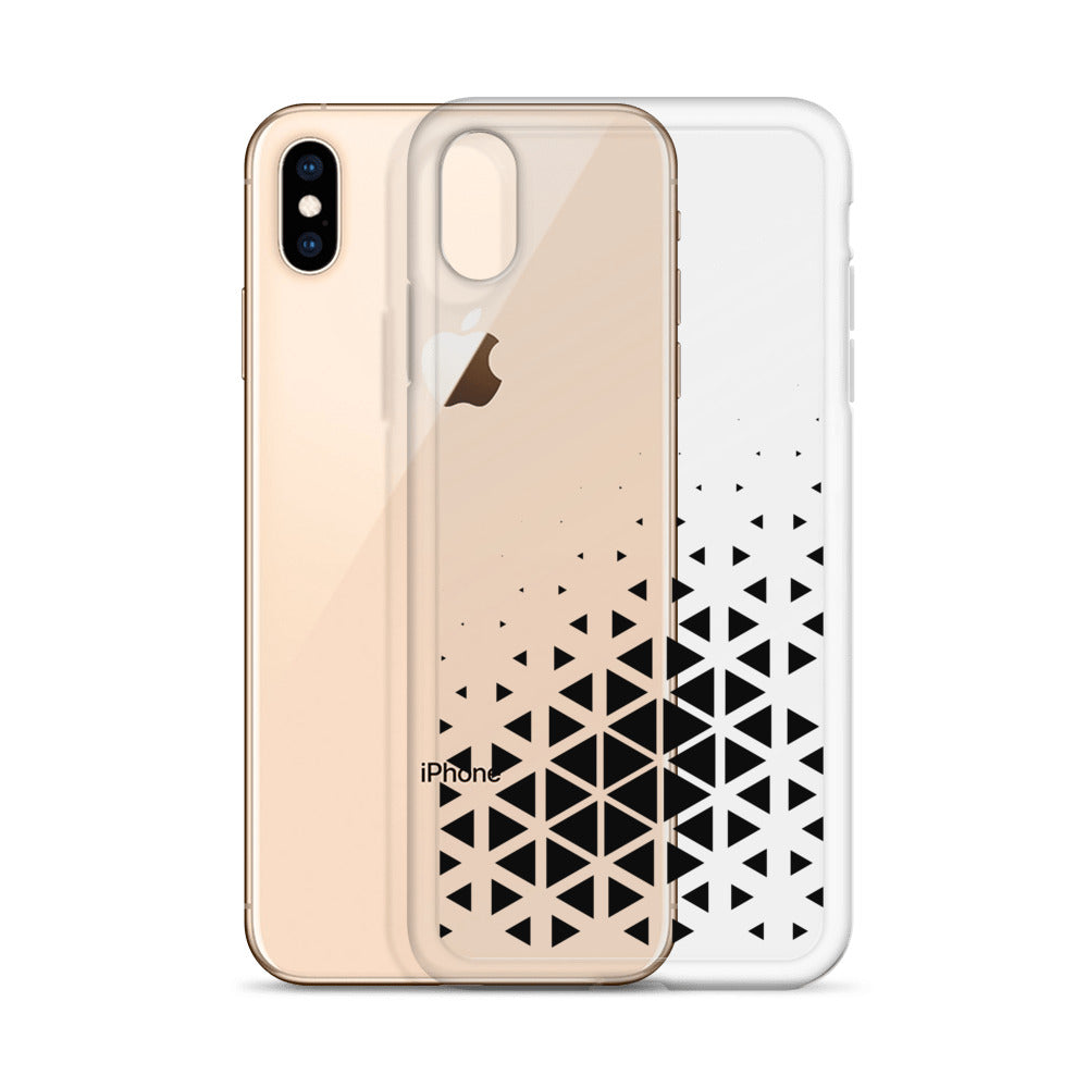 Geometric Black iPhone Case