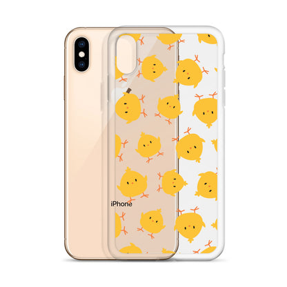 Yellow Easter Chicks iPhone Case