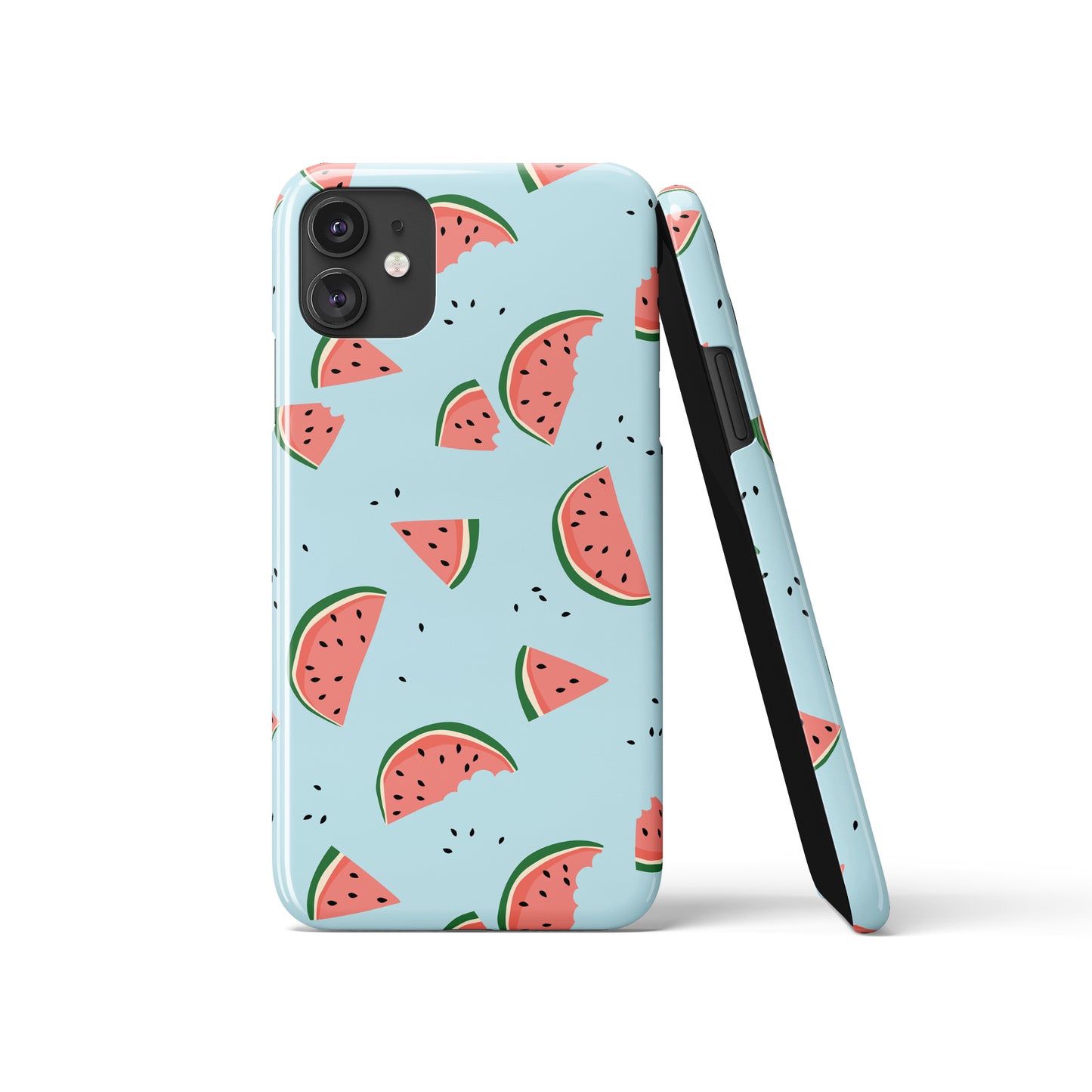 Cute iPhone 12 case with cute watermelon pattern