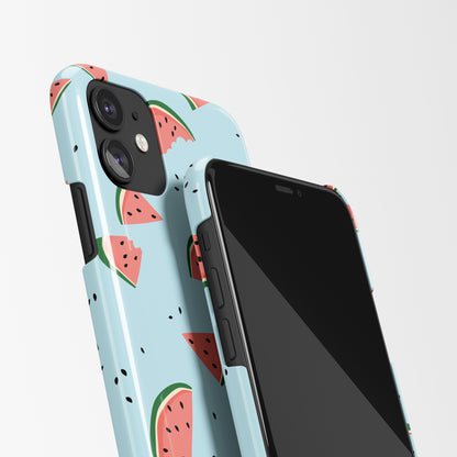 Cute iPhone 12 case with cute watermelon pattern