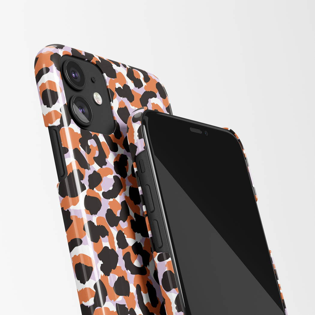 Abstract Leopard iPhone Case