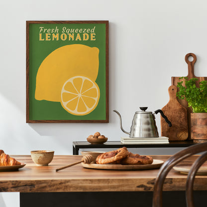 Fresh Squeezed Lemonade Poster