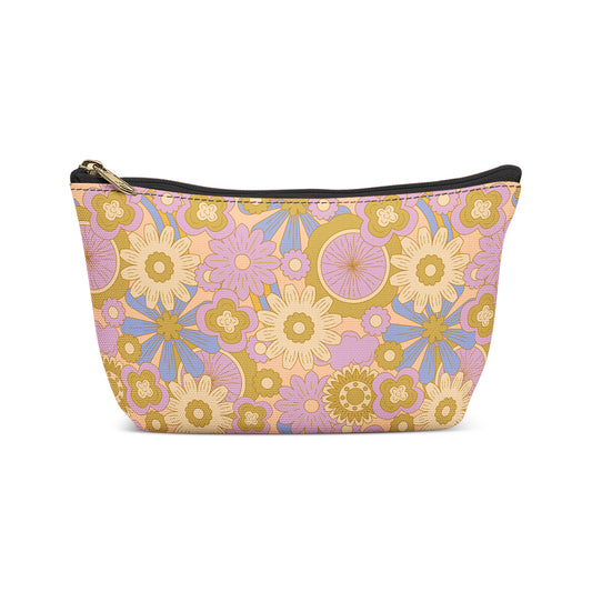 Vintage Floral Make-up Bag