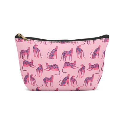 Pink Leopards Make-up Bag