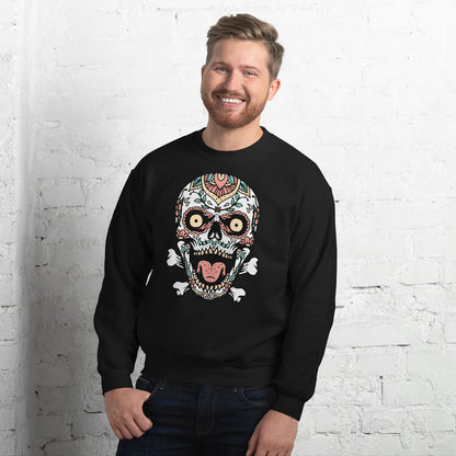 Funny Skull - Halloween Sweatshirt