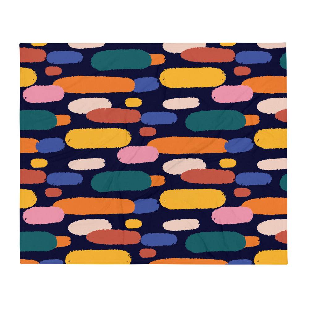 Throw Blanket with Mid Century Art — HypeSheriff US