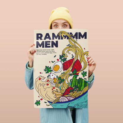 Ramen Poster - Japanese Foodie