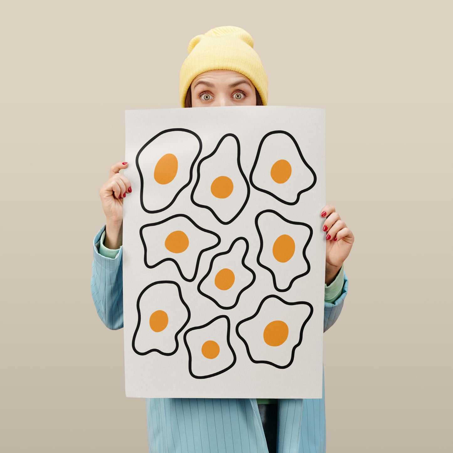 Minimalist Egg Poster