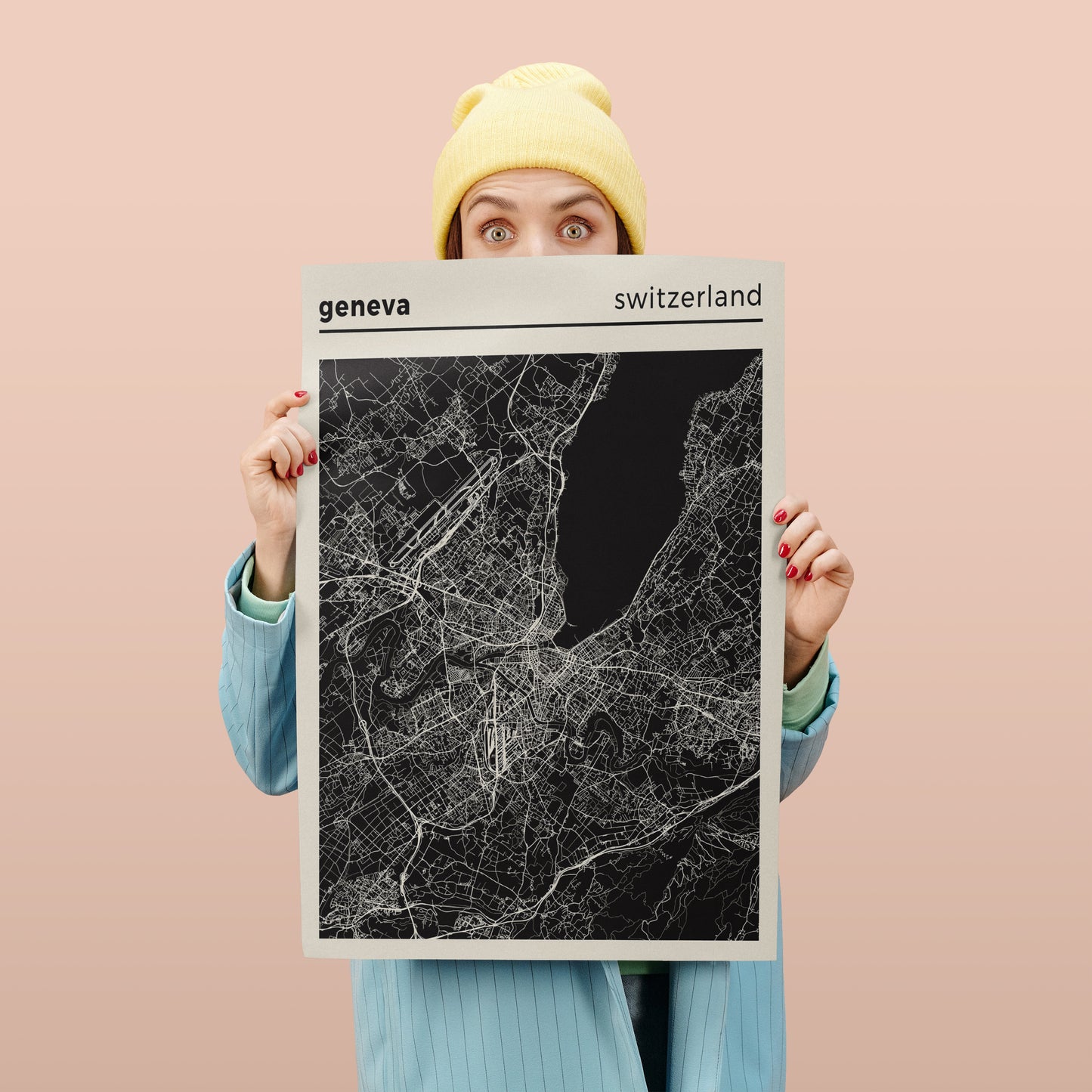 Geneva - Switzerland | City Map Poster