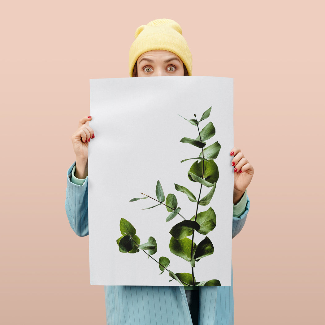 Scandinavian Floral Poster - Photographic Giclee Art