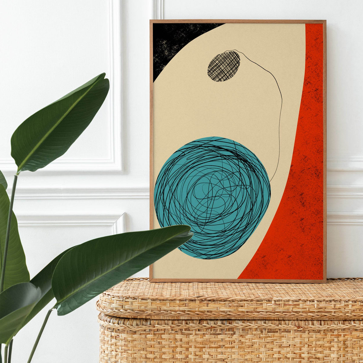 Abstract Drawing Print – HypeSheriff