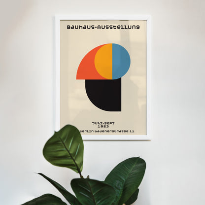 Bauhaus-Ausstellungsplakat Poster