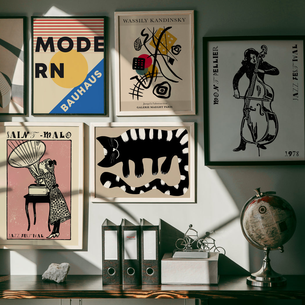 Modern Bauhaus Poster