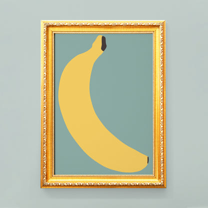 Retro Banana Print