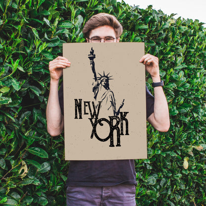 New York Retro Poster