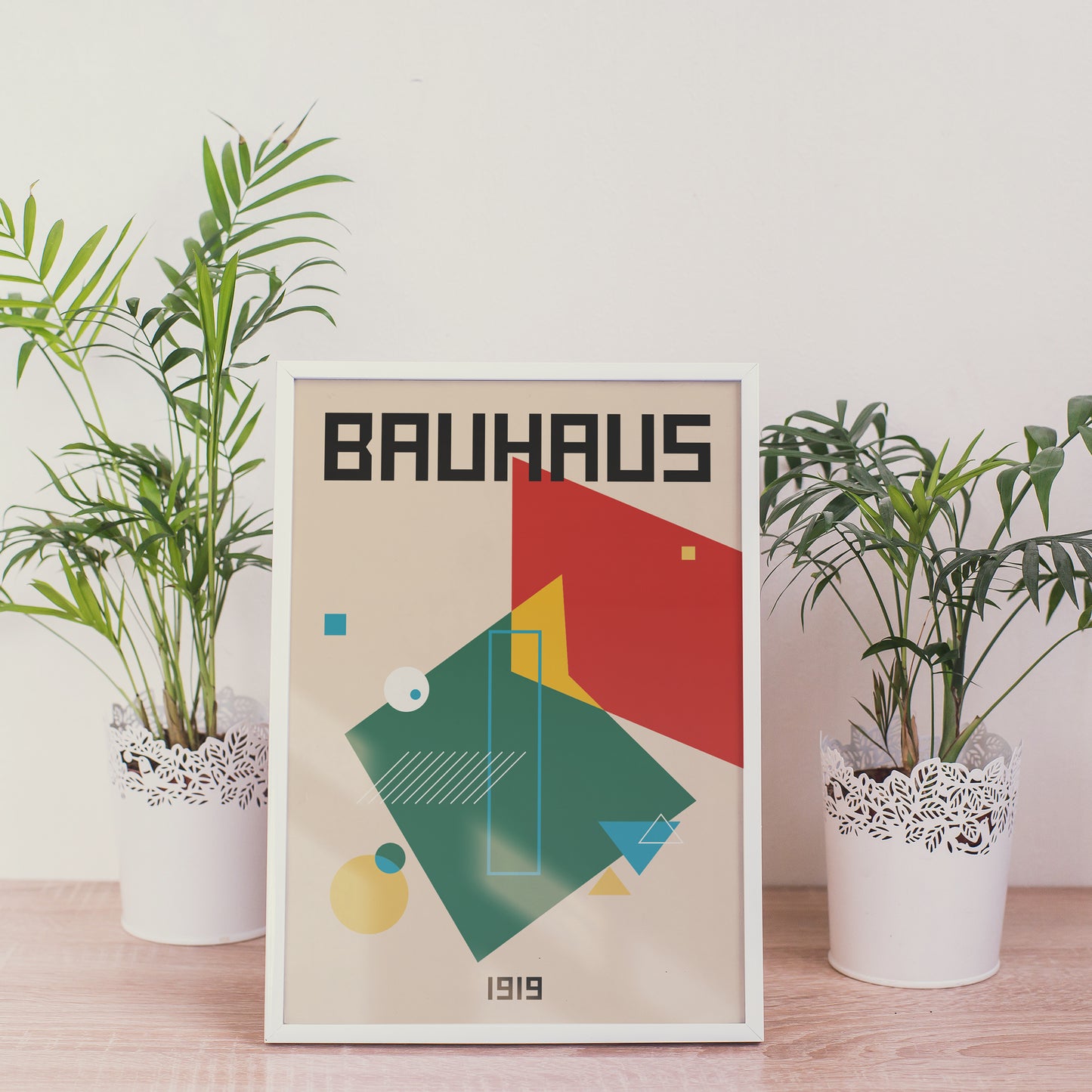 Abstract Bauhaus Poster Print