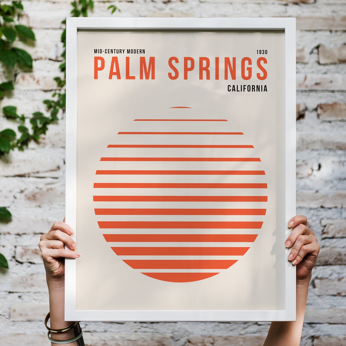 Palm Springs Sun Poster