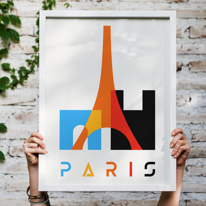 Minimalist Paris Poster