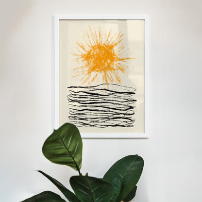 Rustic Sun Poster