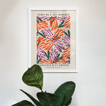 Floral Exhibition Poster