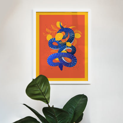 Serpent Snake Giclee Art Print