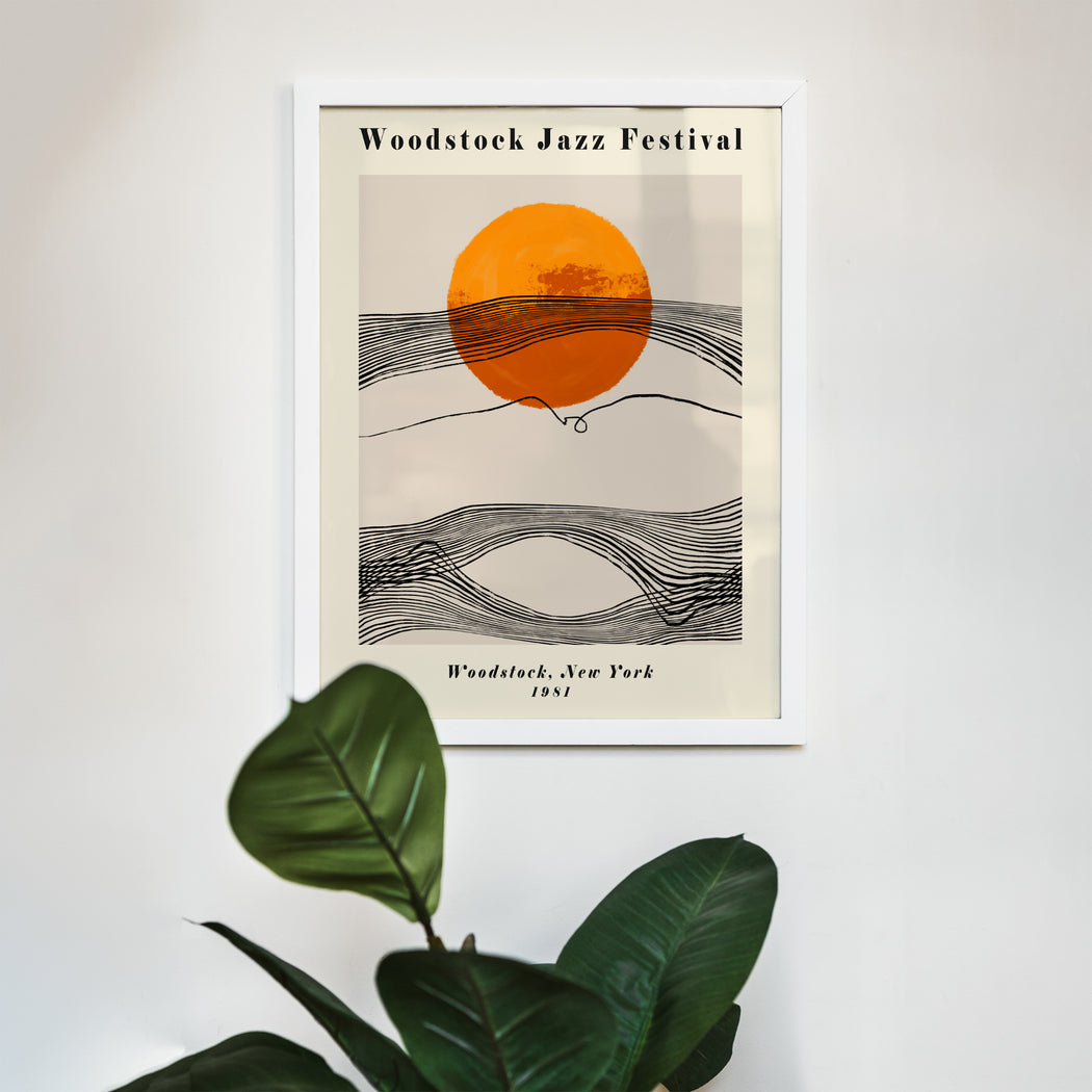 Woodstock Jazz Festival Poster