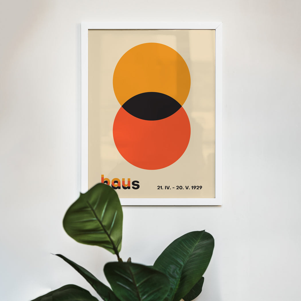 Bauhaus Geometric Print