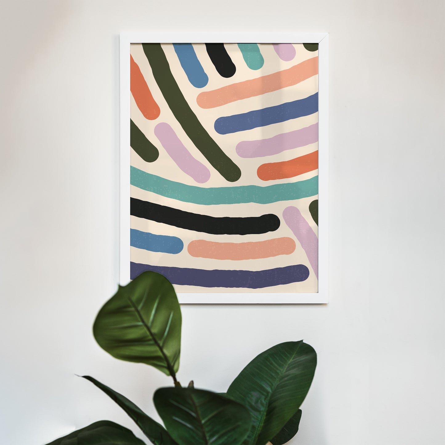 Abstract Cozy Art Print